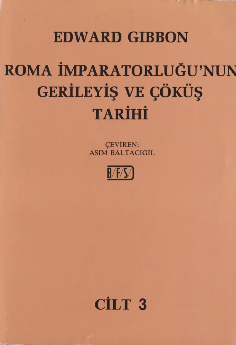 Roma İmparatorluğu'nun Gerileyiş ve Çöküş Tarihi 3 kapak görseli
