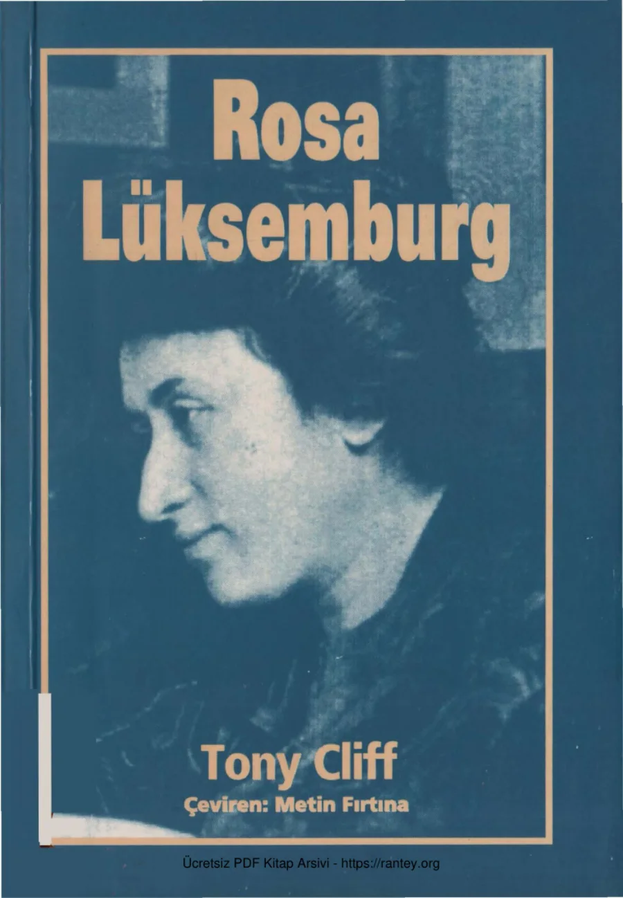 Rosa Lüksemburg Z Yayınları kapak görseli