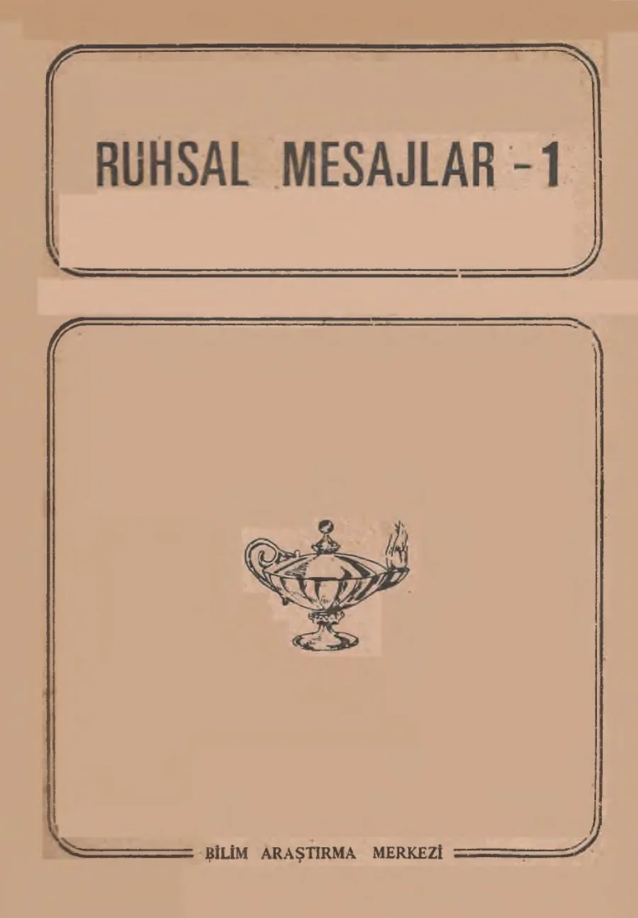 Ruhsal Mesajlar 1 kapak görseli