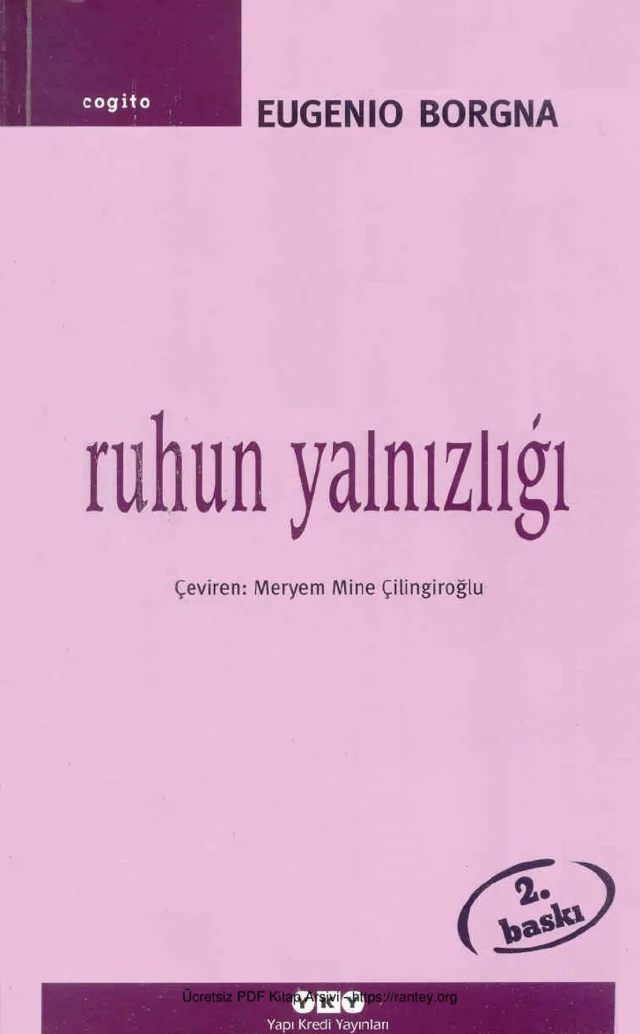 Ruhun Yalnızlığı kapak görseli