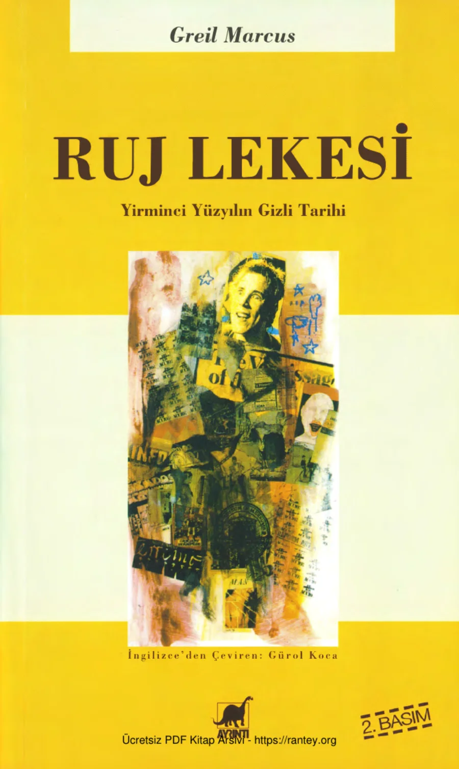 Ruj Lekesi Yirminci Yüzyılın Gizli Tarihi kapak görseli