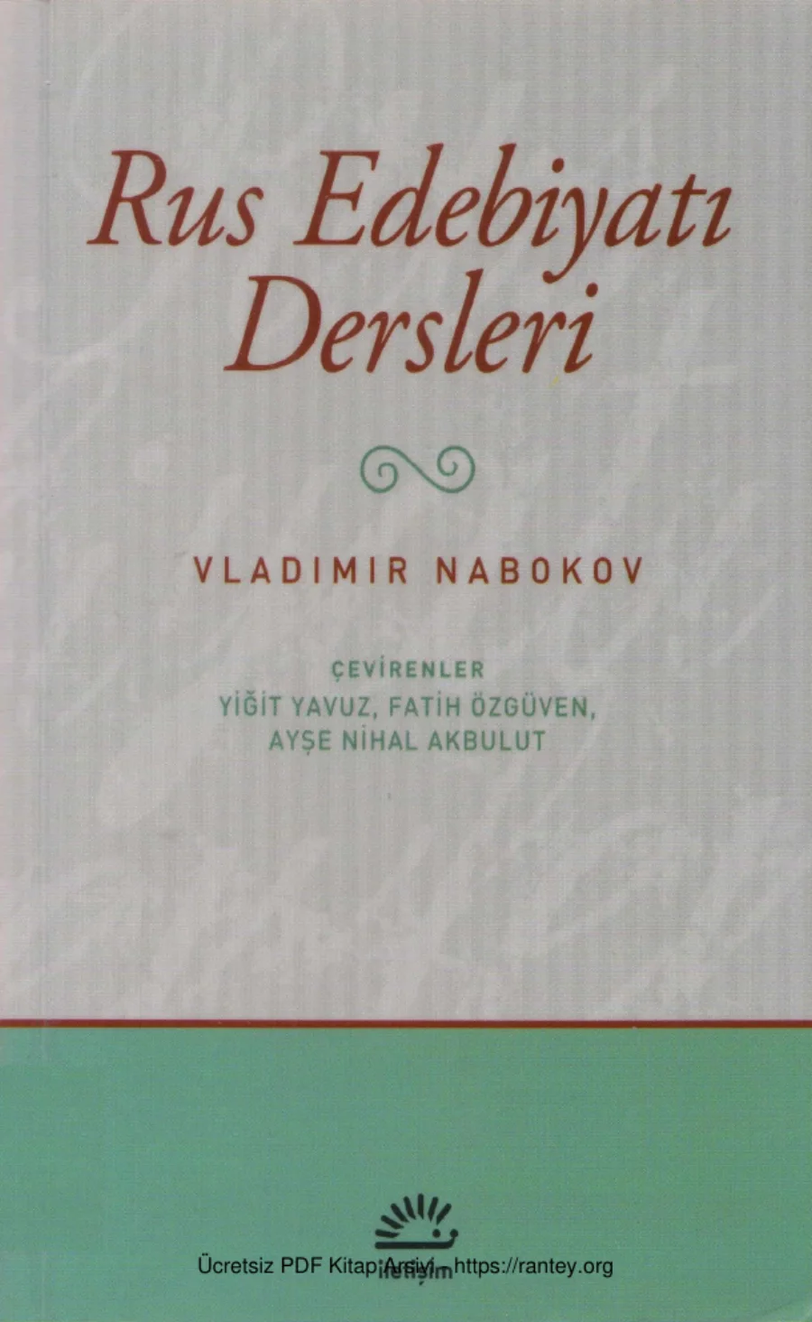 Rus Edebiyatı Dersleri kapak görseli
