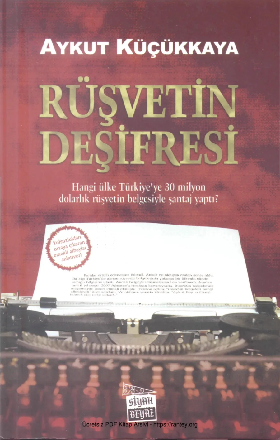 Rüşvetin Deşifresi kapak görseli