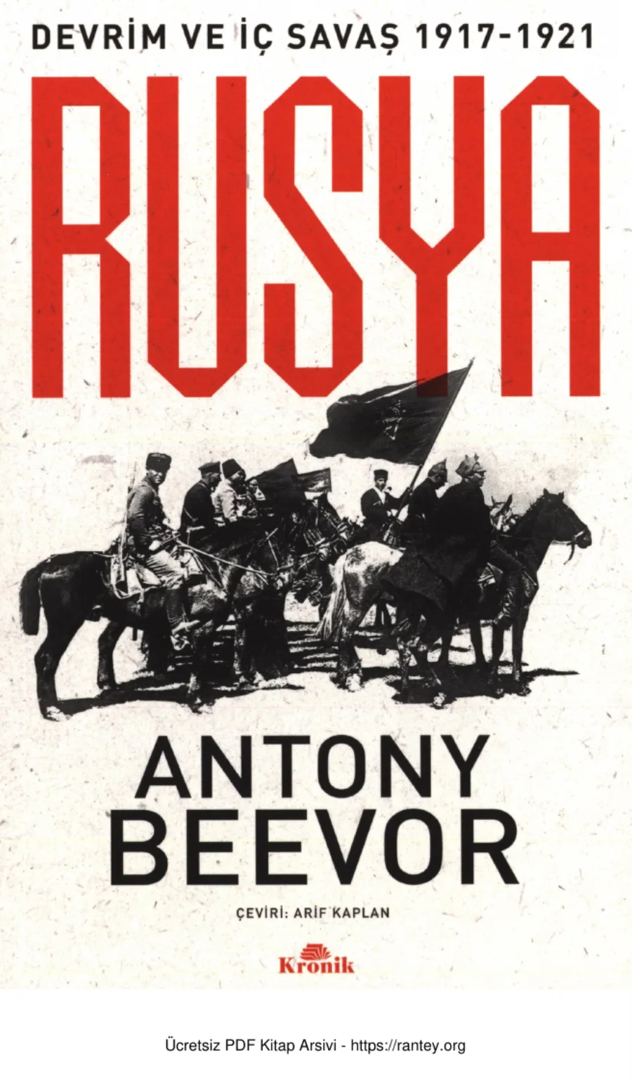 Rusya Devrim ve İç Savaş 1917 1921 kapak görseli
