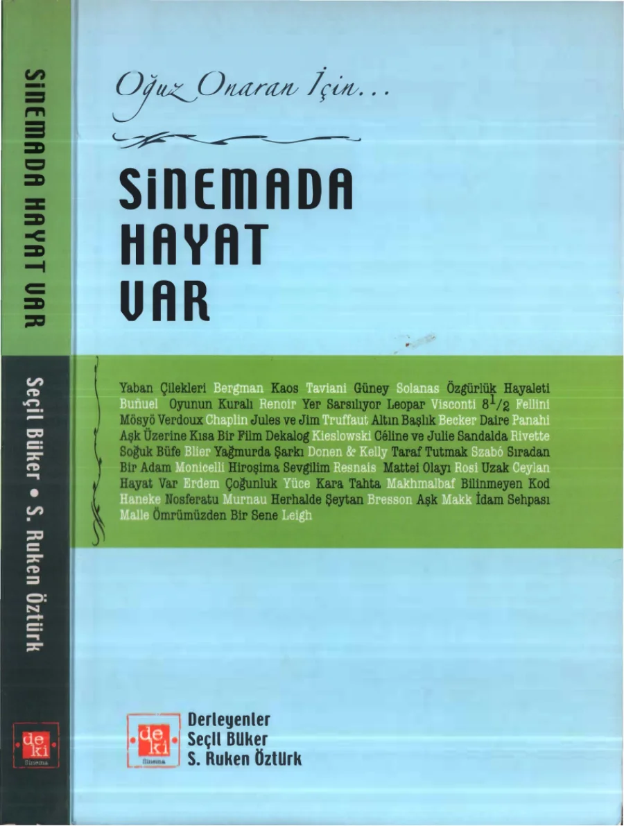 S Ruken Öztürk Sinemada Hayat Var kitap kapağı