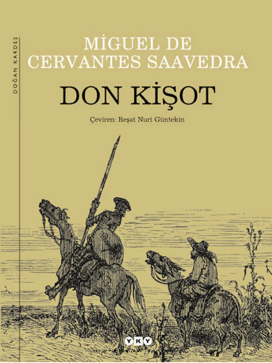 Saavedra Don Kişot kapak görseli