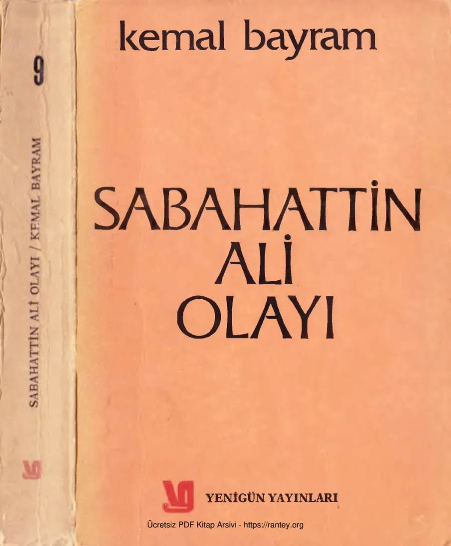 Sabahattin Ali Olayı kapak görseli