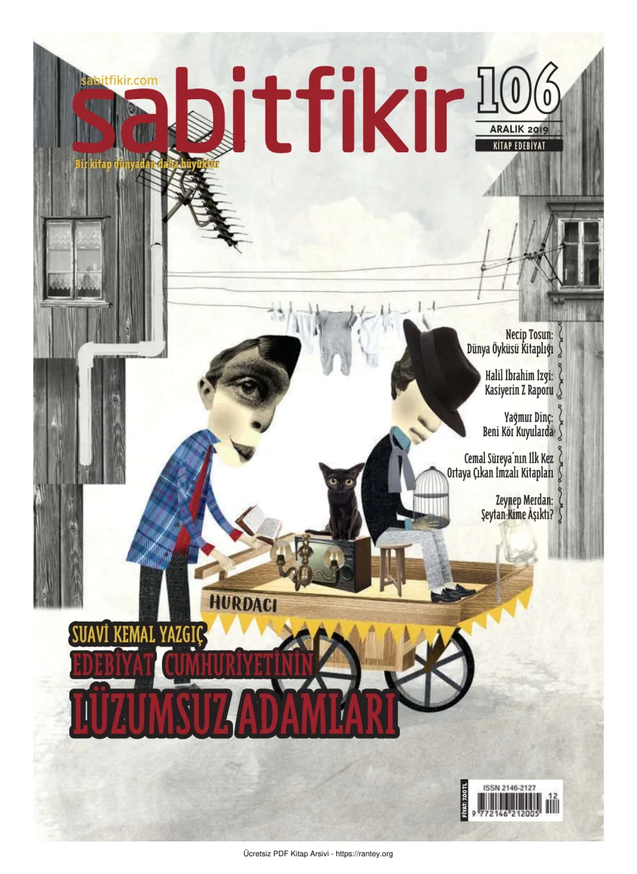 Sabitfikir Sayı 106 - Aralık 2019 kapak görseli