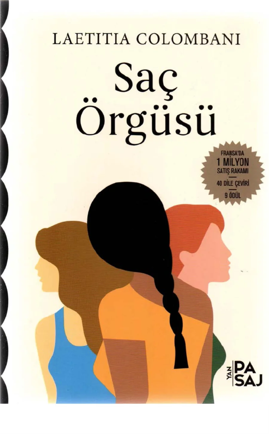 Saç Örgüsü Yan Pasaj Yayınları kitap kapağı