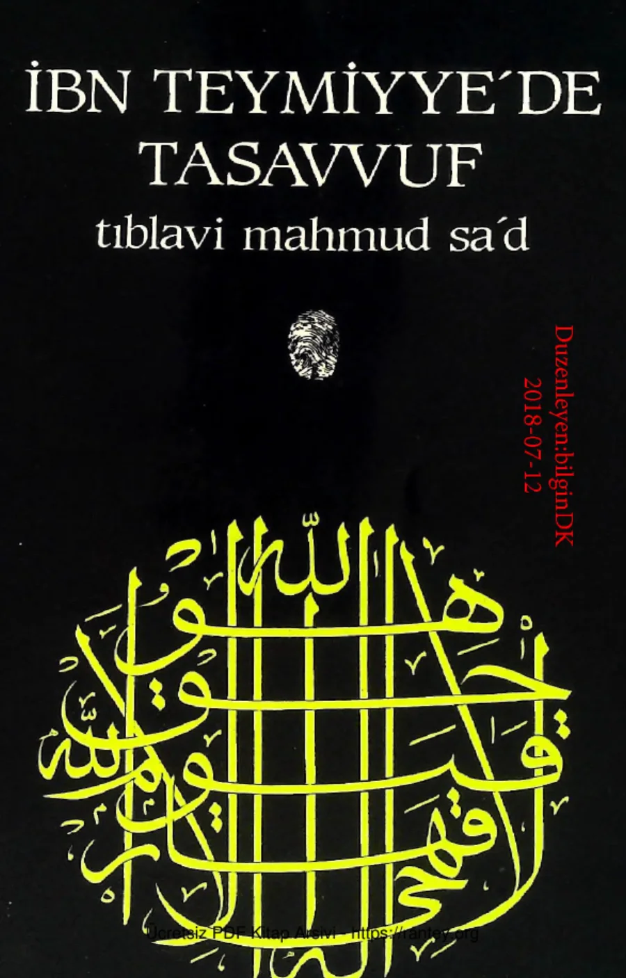 Sad Ibn Teymiyyede Tasavvuf kapak görseli