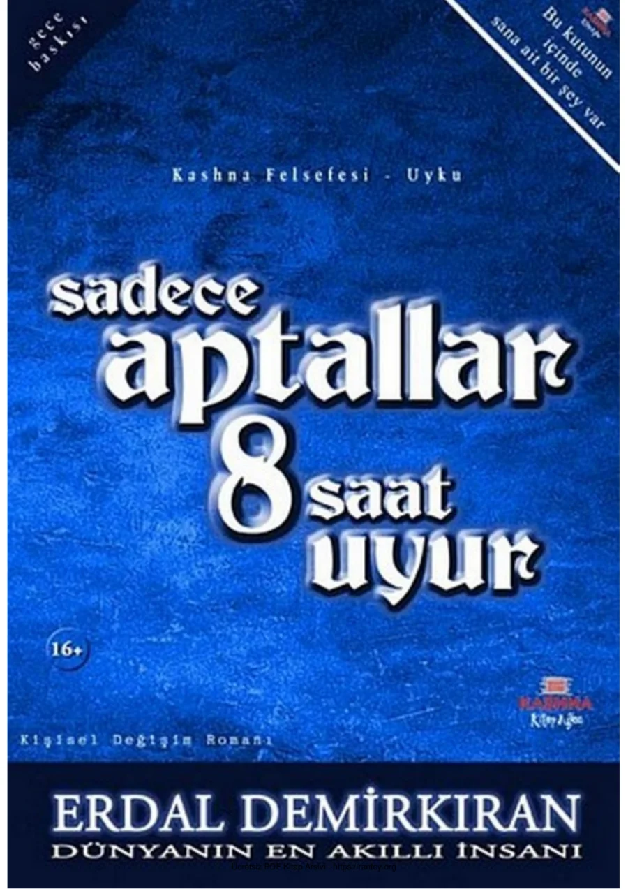 Sadece Aptallar 8 Saat Uyur kapak görseli