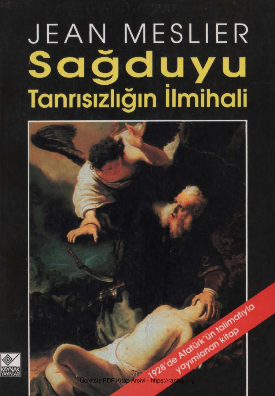 Sağduyu Tanrısızlığın İlmihali kapak görseli