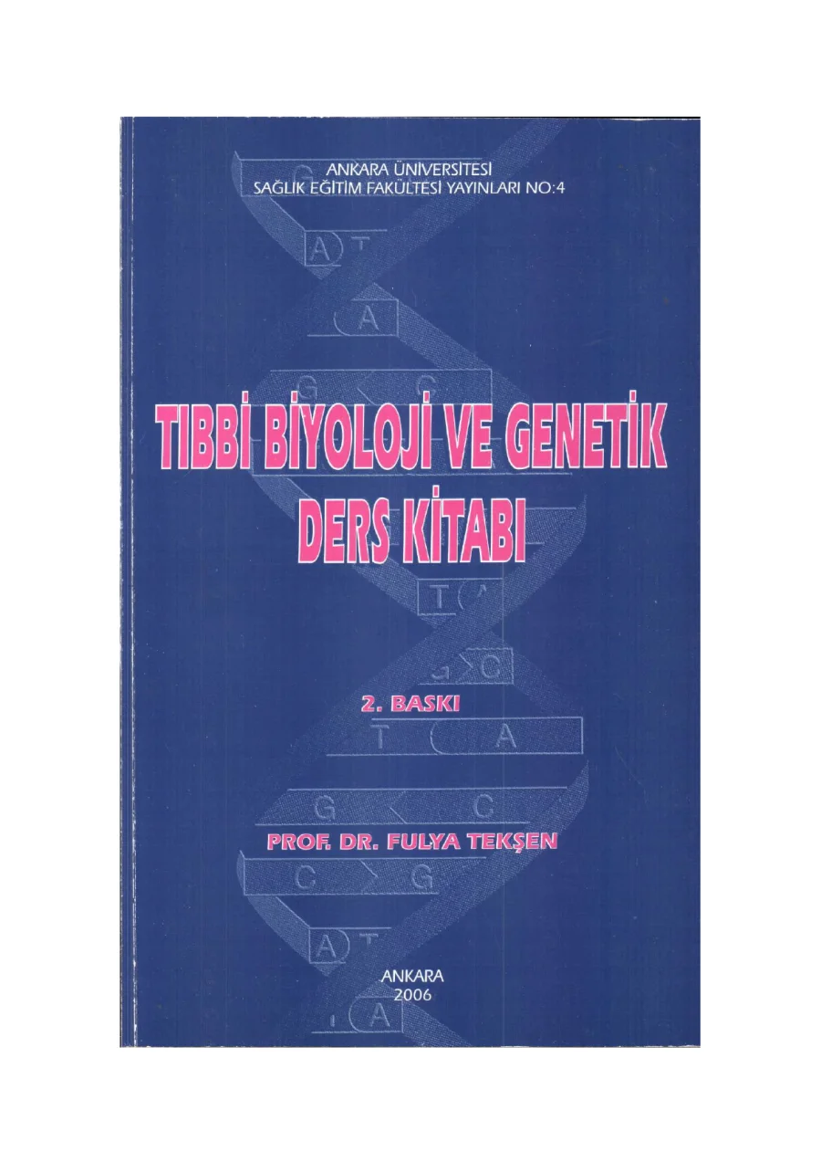 Sağlık ve Tıbbi Biyoloji kapak görseli