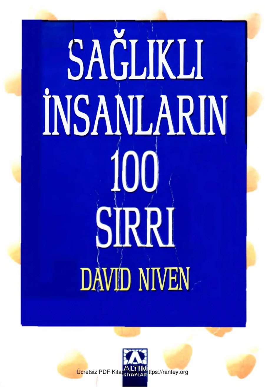 Sağlıklı İnsanların 100 Sırrı Altın Yayınları kapak görseli