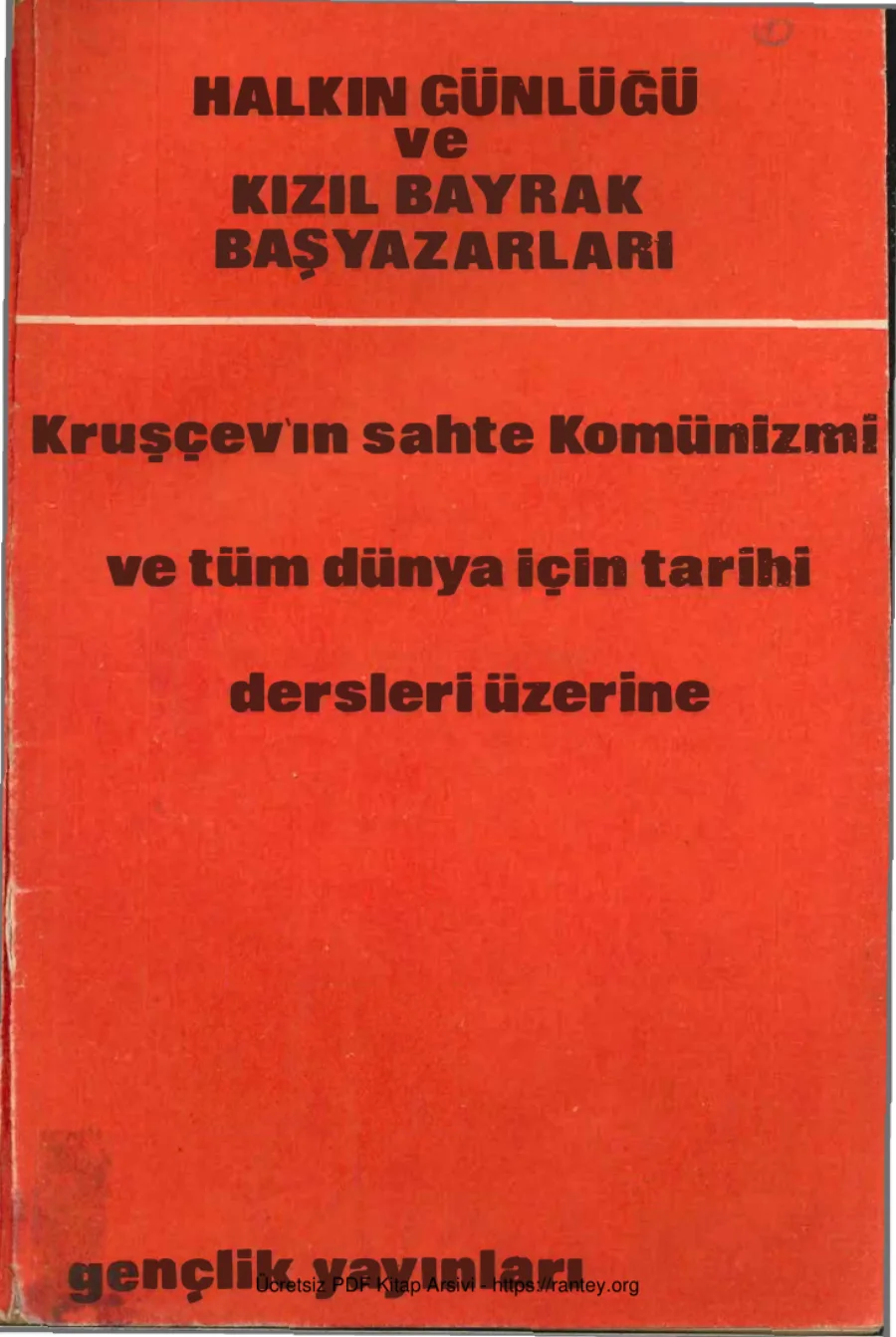 Sahte Komünizmi kapak görseli