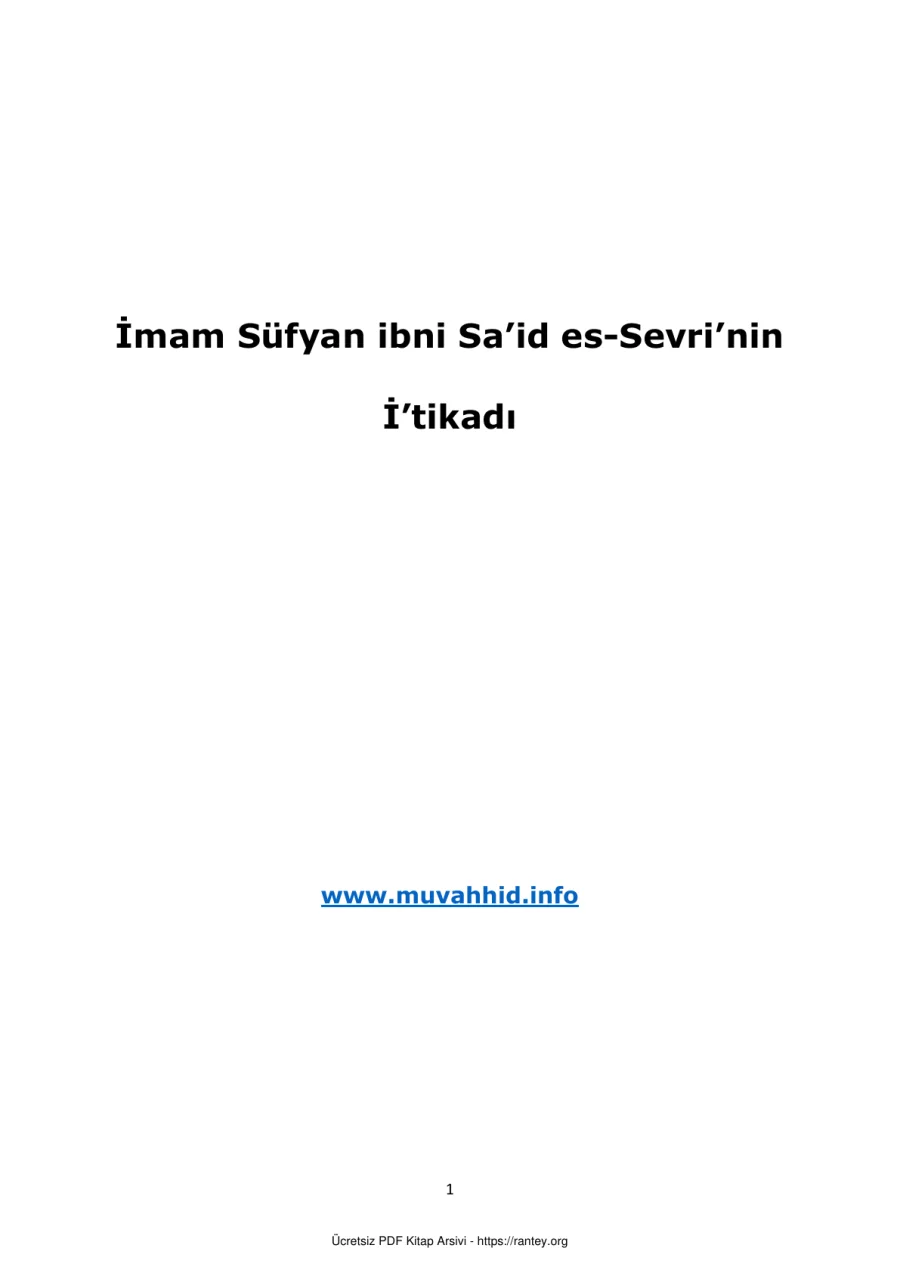 said Ebu Abdulmumin Tekin Mıhçı kapak görseli