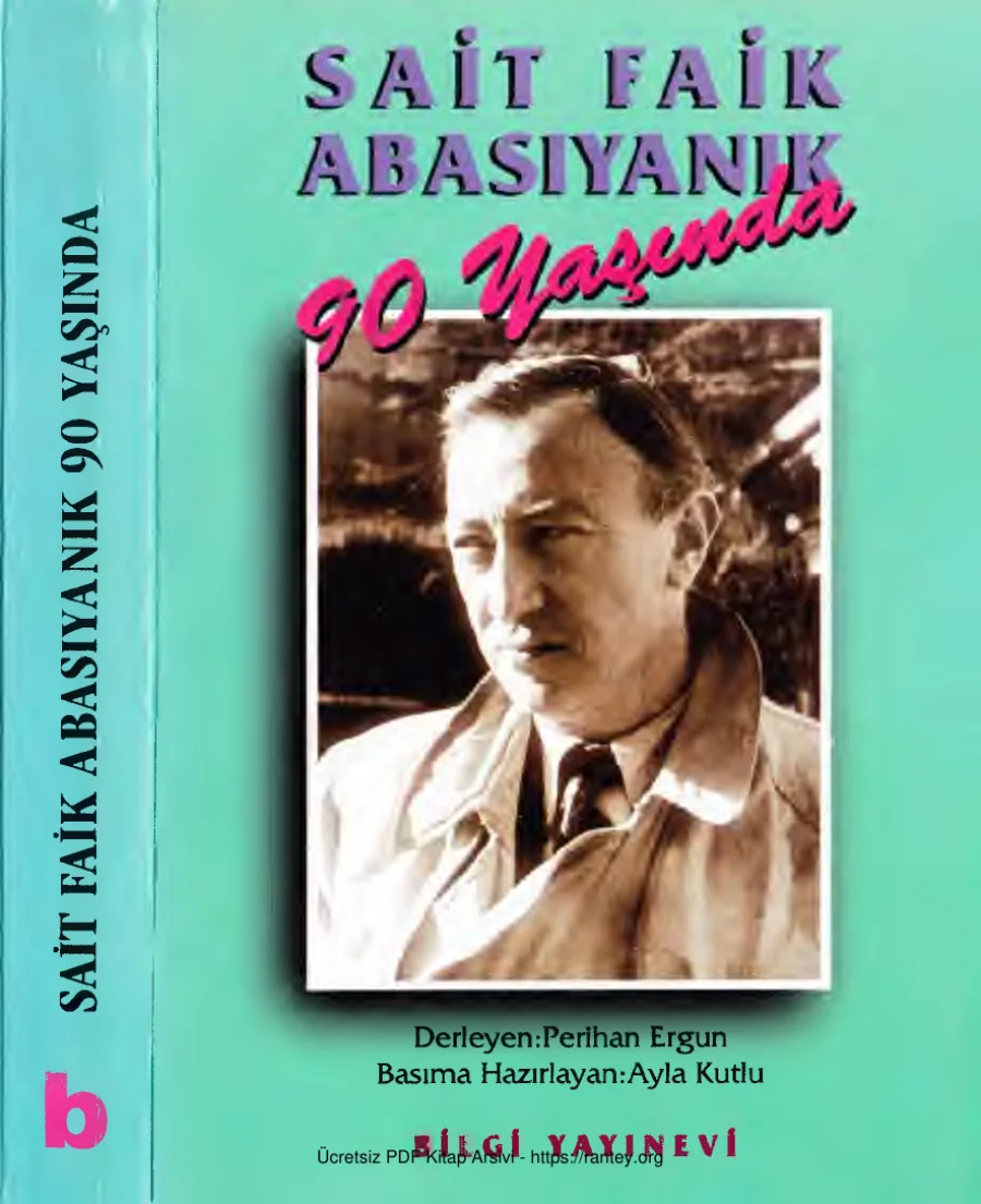 Sait Faik Abasıyanık 90 Yaşında kapak görseli