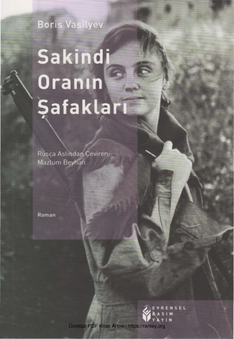 Sakindi Oranın Şafakları kapak görseli