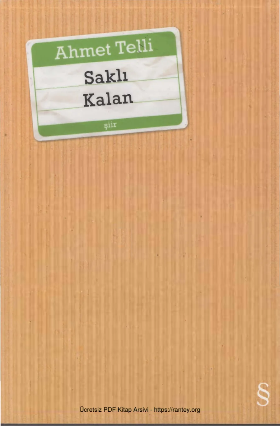 Saklı Kalan kapak görseli