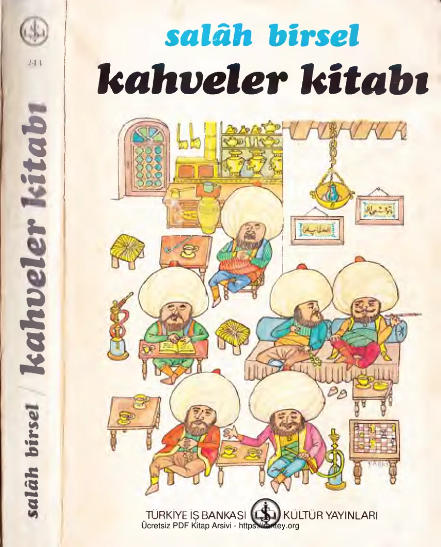 Salah Bey Tarihi 1 Kahveler Kitabı kapak görseli