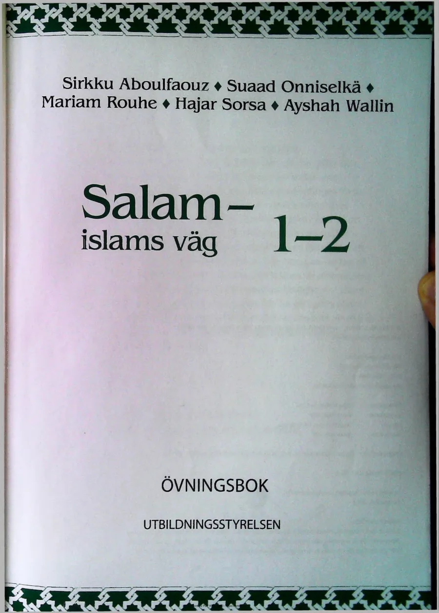 Salam Ovningsbok kapak görseli