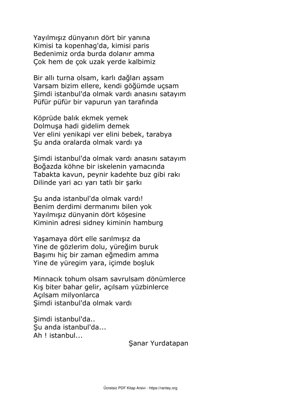 Sanar Yurdatapan kapak görseli