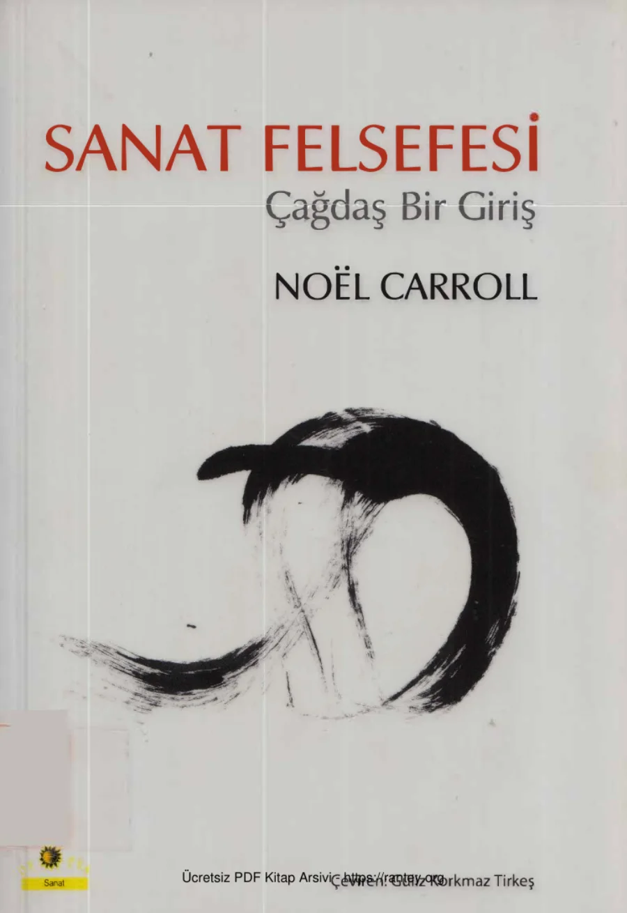 Sanat Felsefesi Çağdaş Bir Giriş Ütopya Yayınları kapak görseli