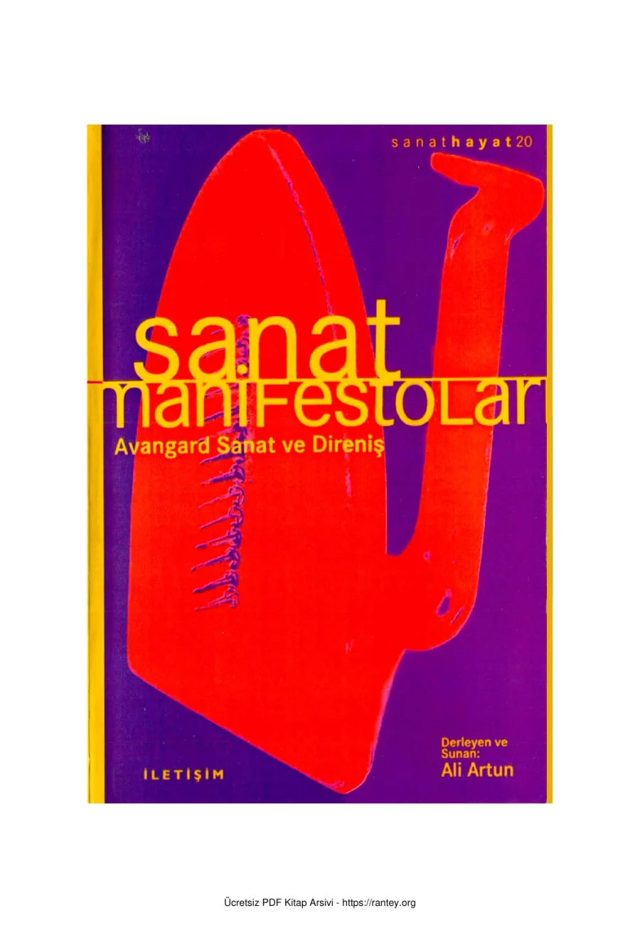Sanat Manifestoları kapak görseli