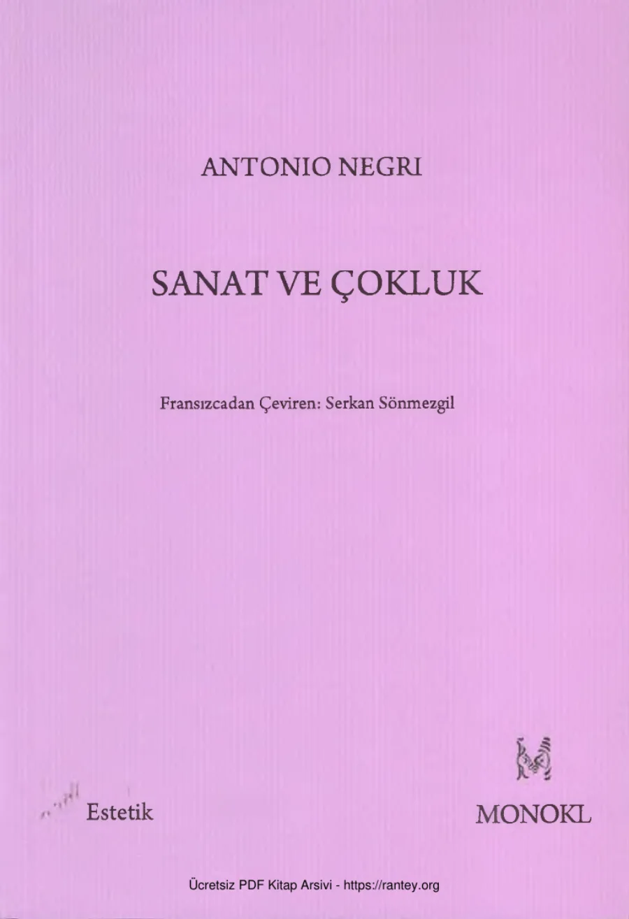 Sanat ve Çokluk kapak görseli