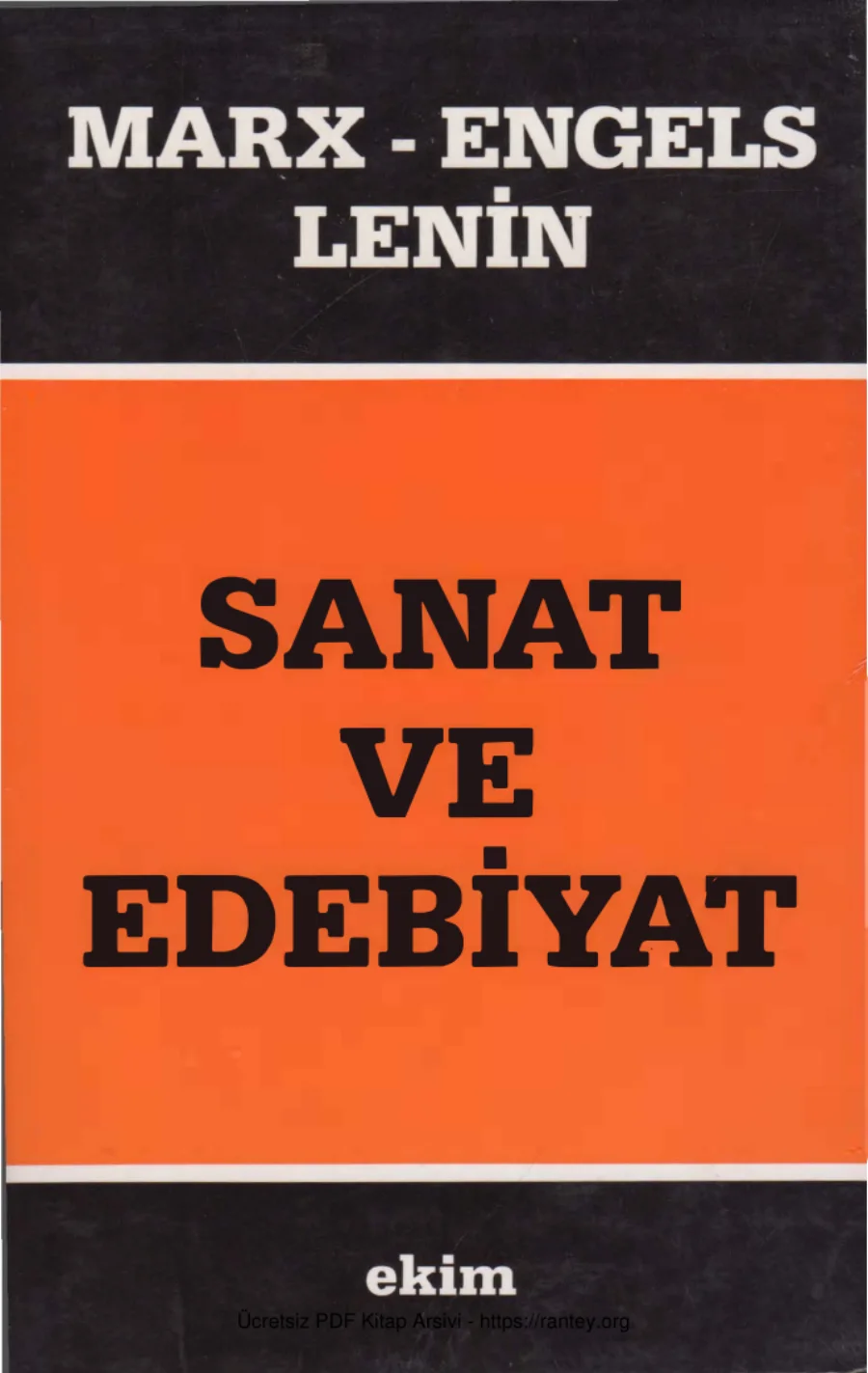 Sanat ve Edebiyat Ekim Yayınları kapak görseli