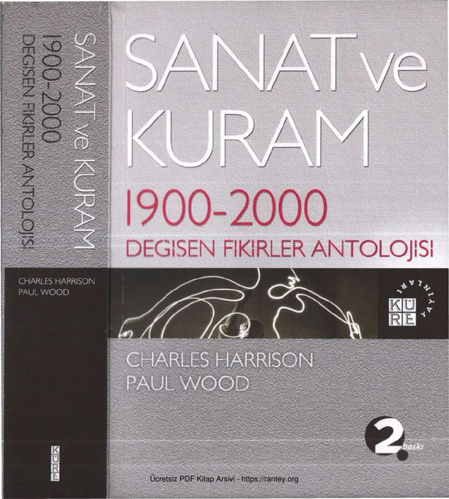 Sanat ve Kuram 1900 2000 Değişen Fikirler Antolojisi kapak görseli