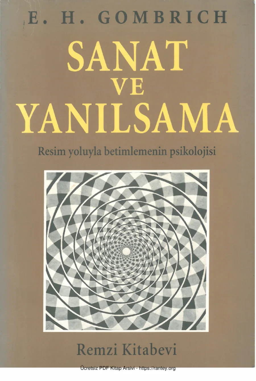 Sanat ve Yanılsama Remzi Kitabevi kapak görseli