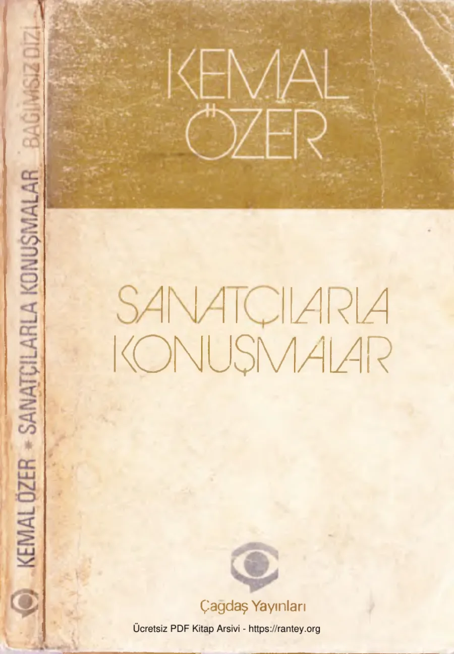 Sanatçılarla Konuşmalar kapak görseli