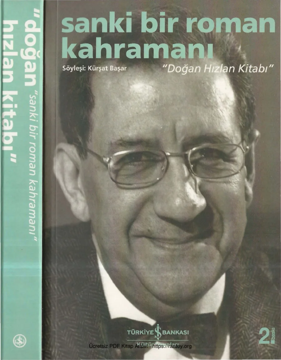 Sanki Bir Roman Kahramanı Doğan Hızlan kapak görseli