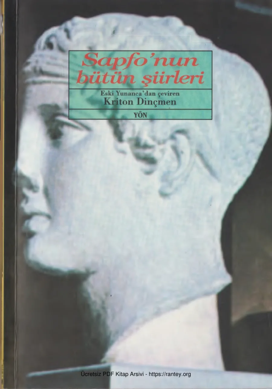 Sappho'nun Bütün Şiirleri kapak görseli