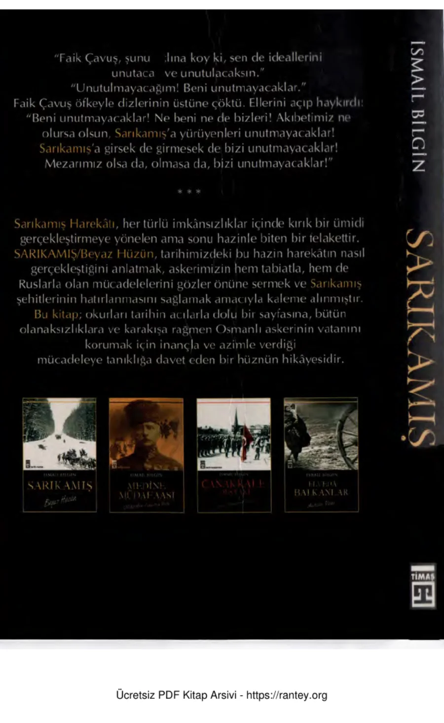 Sarıkamış Beyaz Hüzün kapak görseli