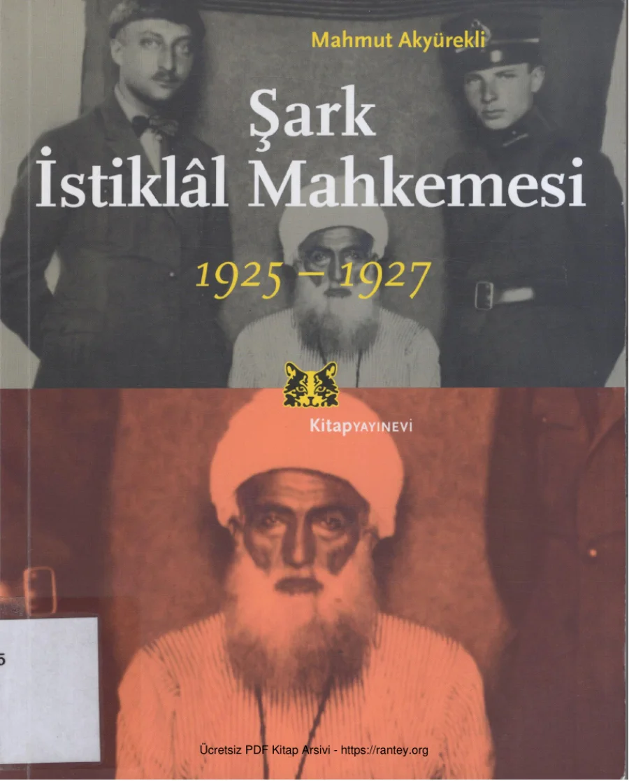 Şark İstiklal Mahkemesi 1925 1927 kapak görseli