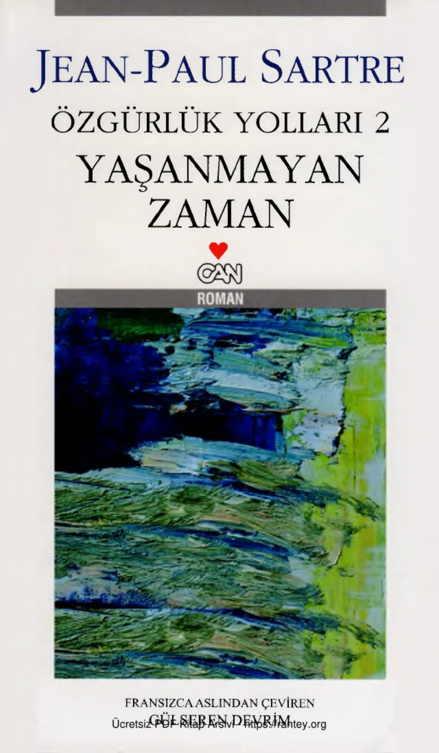Sarte Özgürlük Yolları 2 Yaşanmayan Zaman kapak görseli