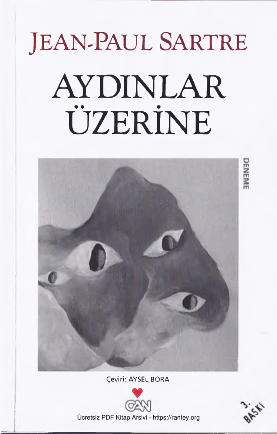 Sartre Aydınlar Üzerine kapak görseli