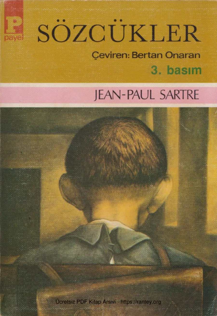 Sartre Sözcükler kapak görseli