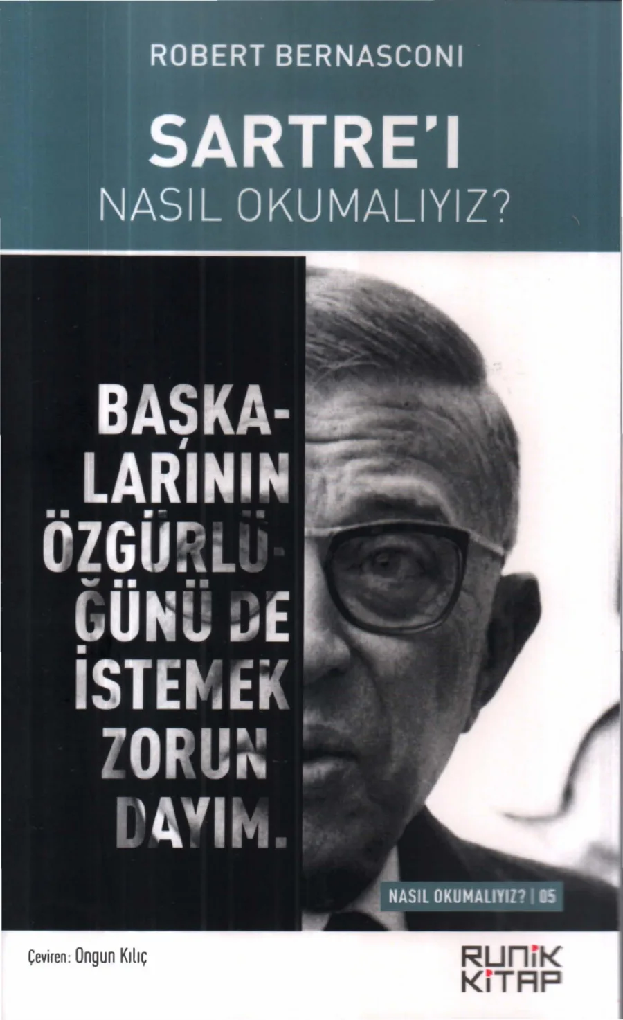 Sartrei Nasıl Okumalıyız kapak görseli