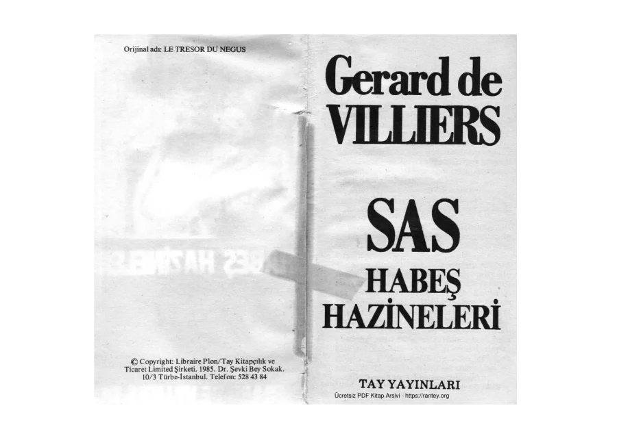 SAS Malko Habes Hazineleri kapak görseli