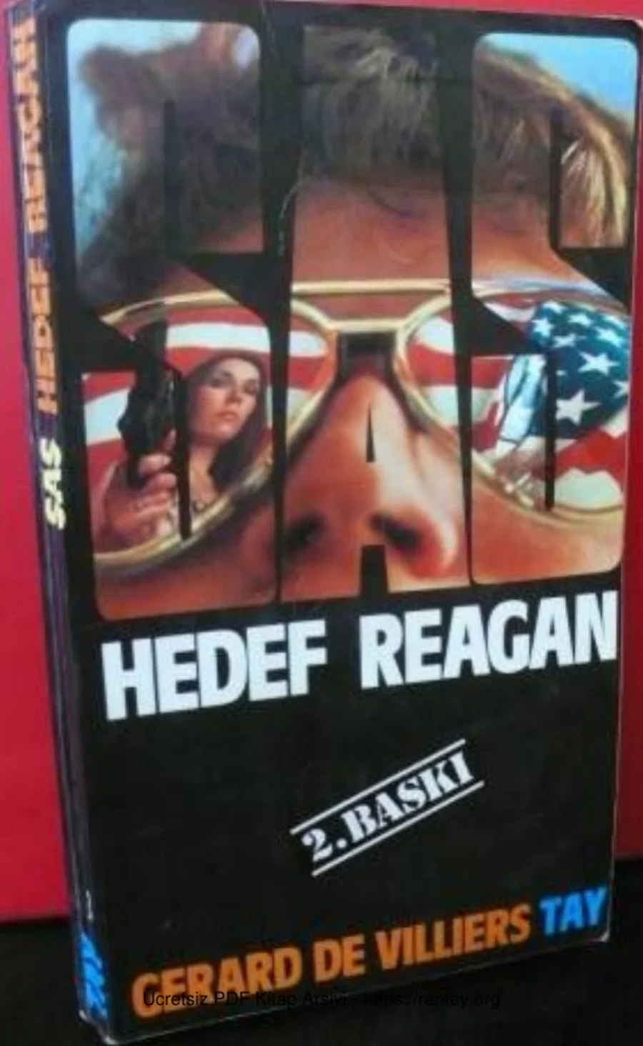 SAS Malko Hedef Reagan kapak görseli