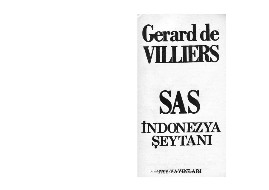 SAS Malko Indonezya Seytani kapak görseli