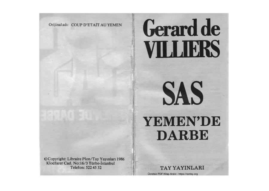 SAS Malko Yemende Darbe kapak görseli