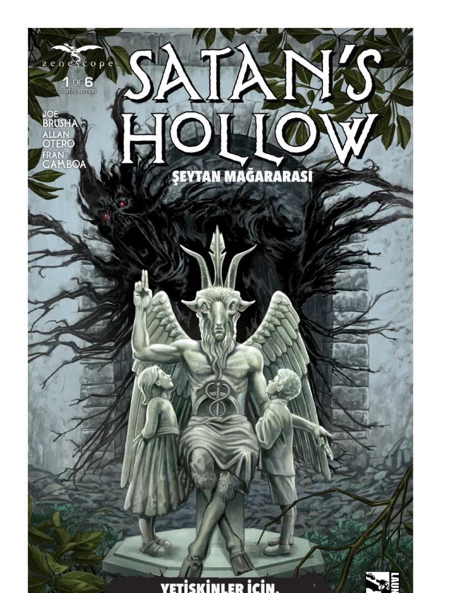 Satan's Hollow: Şeytan Mağarası 1 kapak görseli