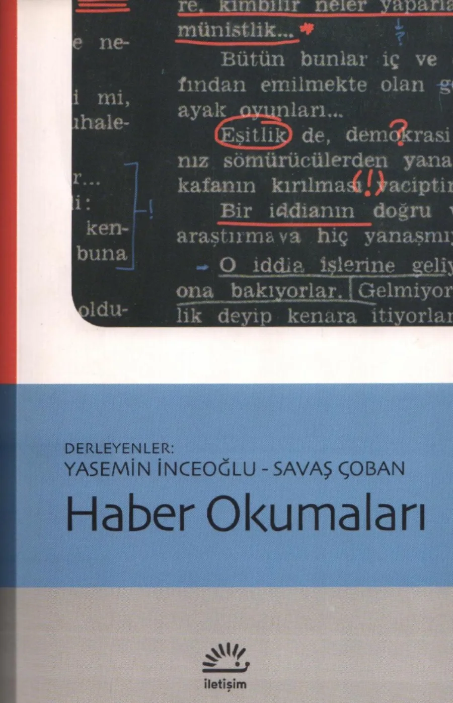 Savaş Çoban Haber Okumaları kitap kapağı