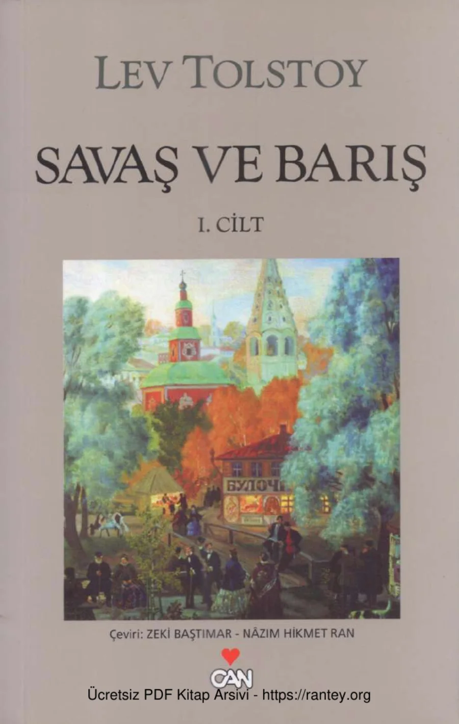 Savaş ve Barış Cilt I kapak görseli