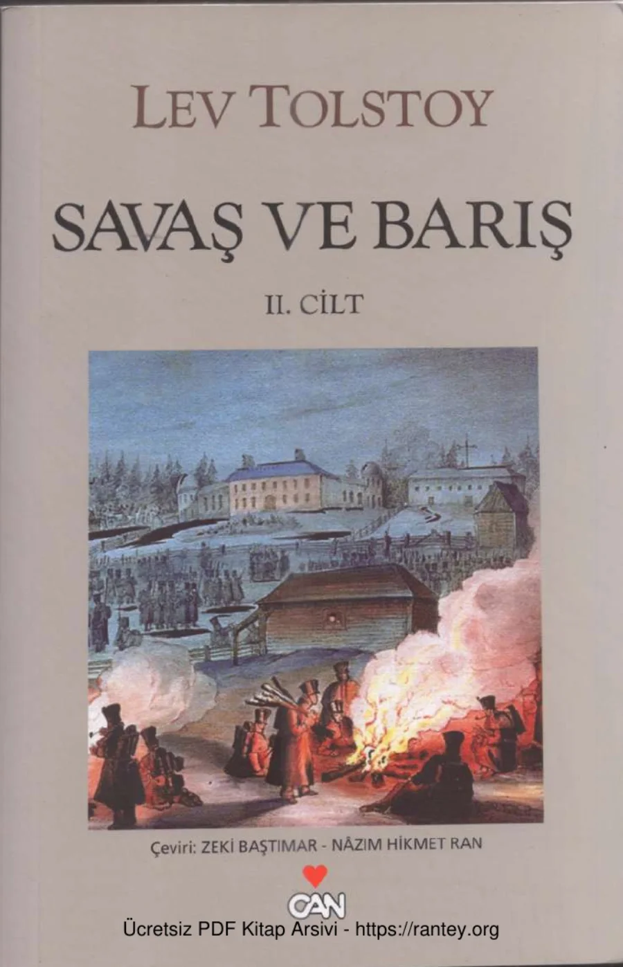 Savaş ve Barış Cilt II kapak görseli