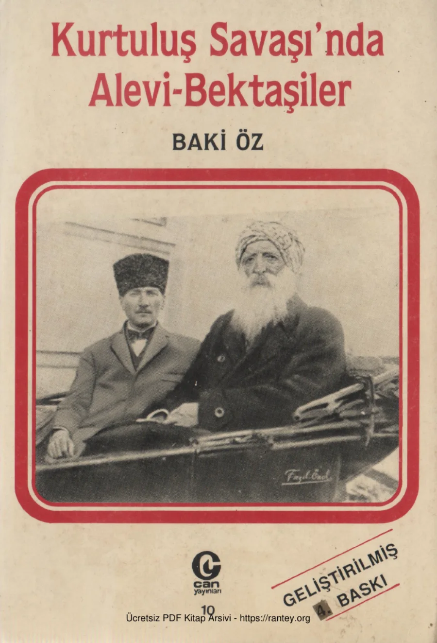 Savaşında Alevi Bektaşiler Can Yayınları kapak görseli